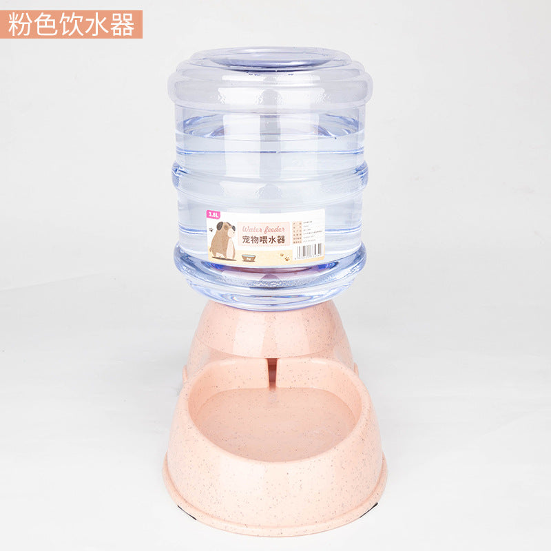 Large-capacity Automatic Pet Feeder Cat Drinker Water Feeding Dog Bowl Cat Bowl Food Storage Bucket Combination