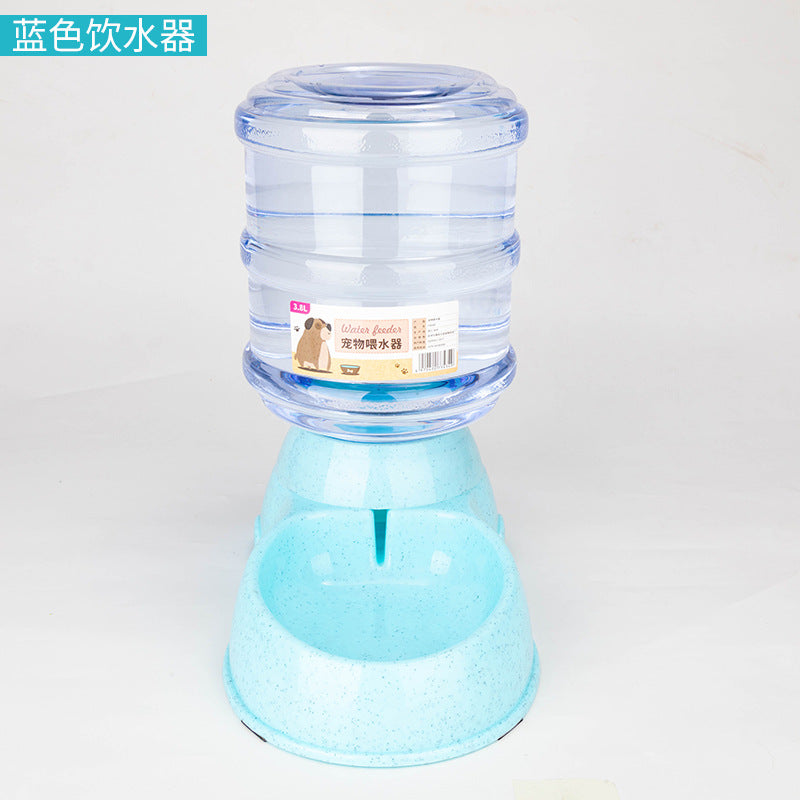Large-capacity Automatic Pet Feeder Cat Drinker Water Feeding Dog Bowl Cat Bowl Food Storage Bucket Combination