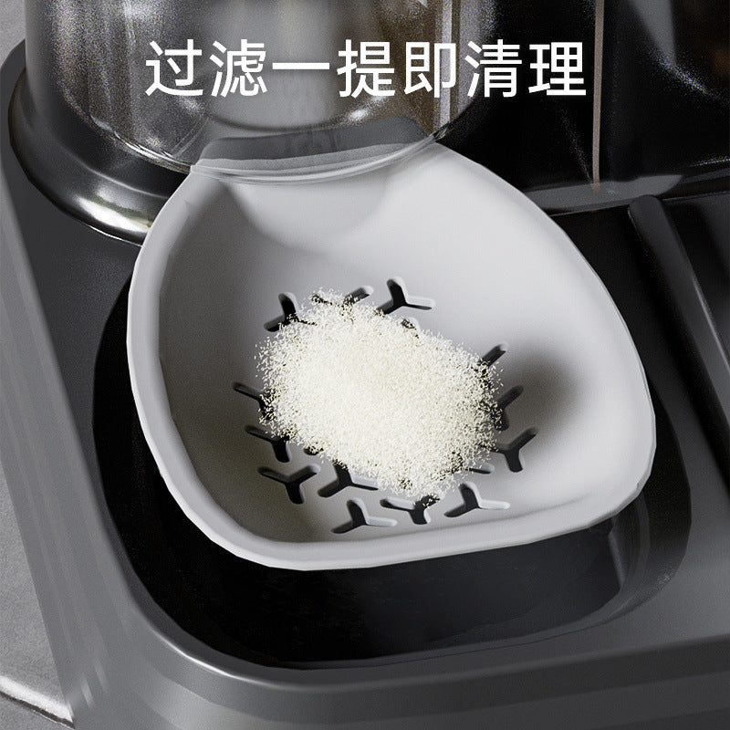 Pets&#039; Bowl Automatic Feeder Water Bowl Integrated Dog Bowl Water Dispenser Pet Supplies Pet Bowl Wholesale Dropshipping