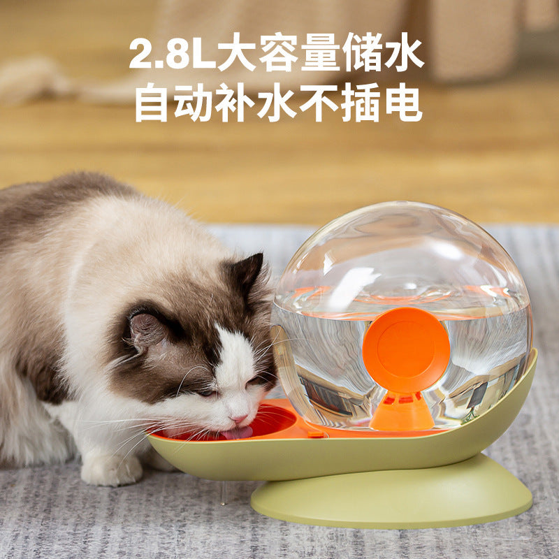 Small Fresh Snail Water Dispenser Pet Automatic Water Feeding Large Capacity Dog Cat Water Dispenser Factory Direct Sales