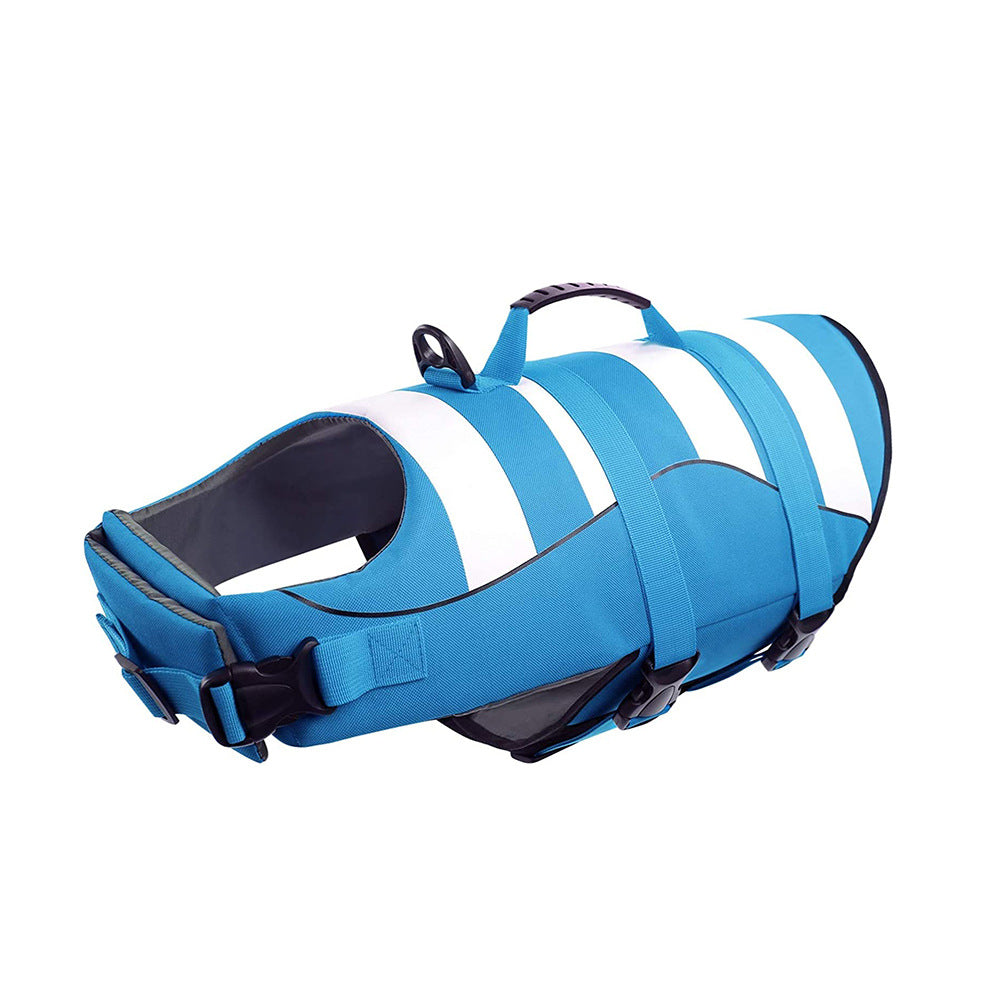 Pet Supplies Summer Dog Life Jacket Lightweight Adjustable Velcro Medium And Large Dog Swimwear