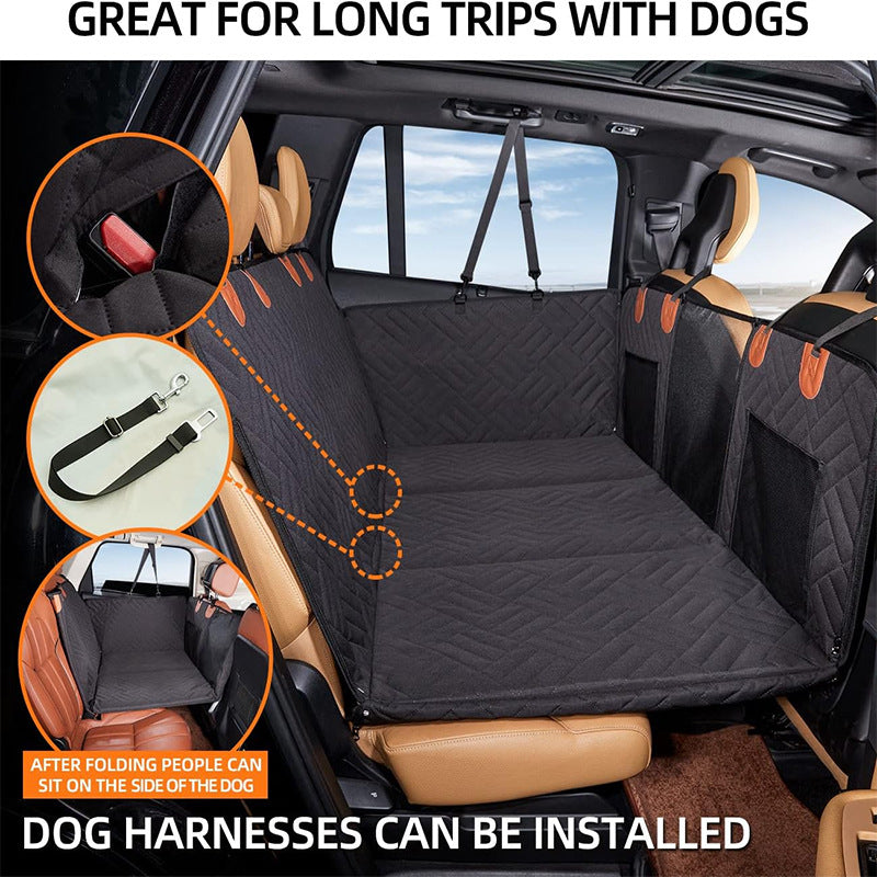 Car Pet Mat Car Rear Seat Dog Mat Anti-dirty Waterproof Pet Mat